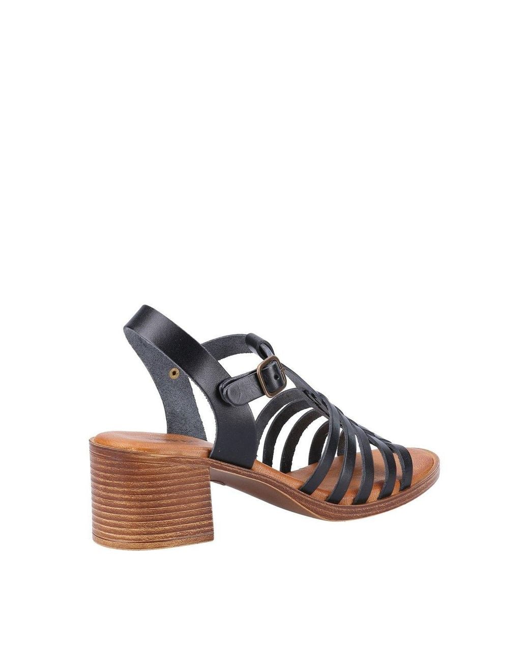 Hush Puppies Black Greta Sandal