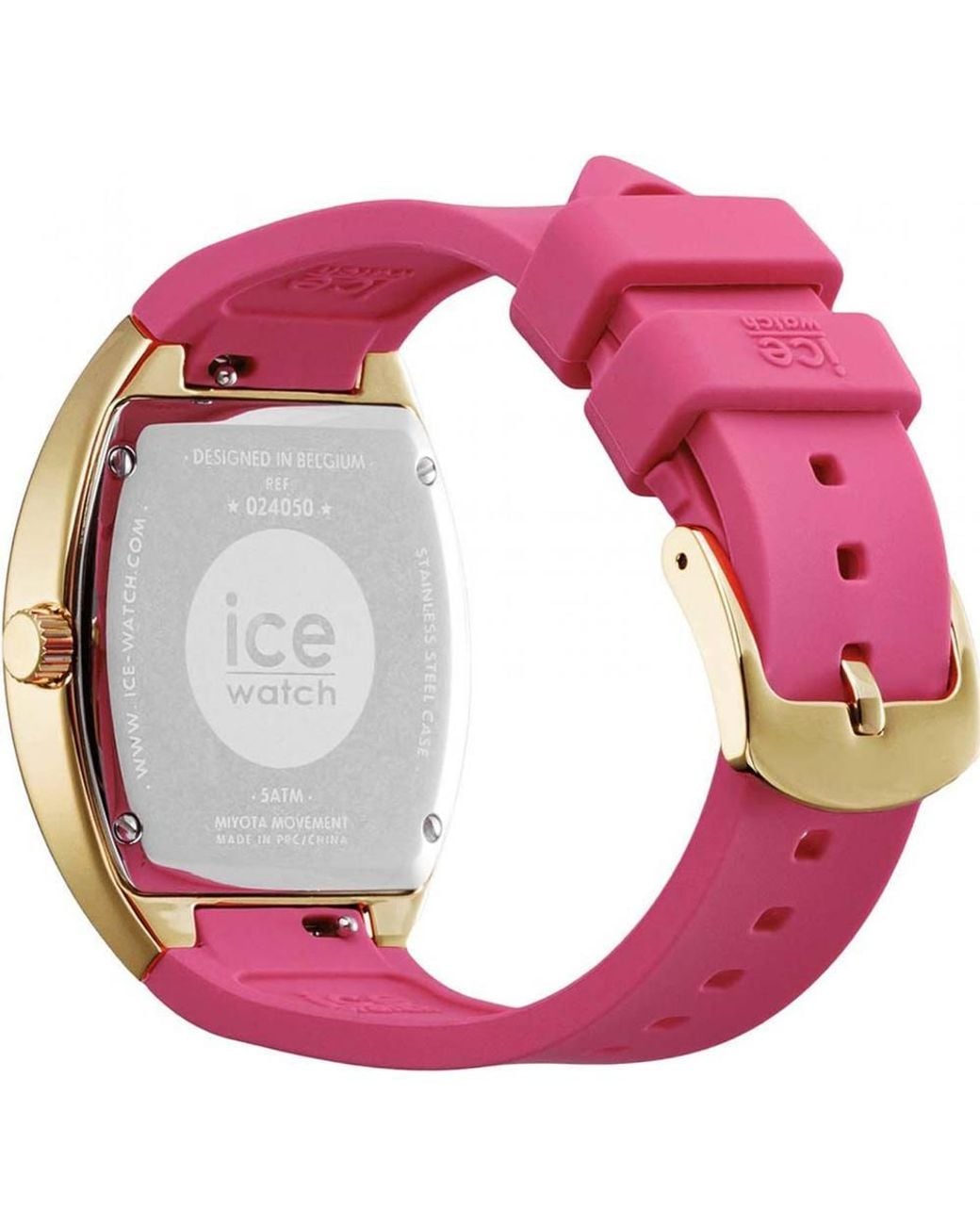 Ice-watch Pink 024050 Ice Dome 35Mm Quartz Watch