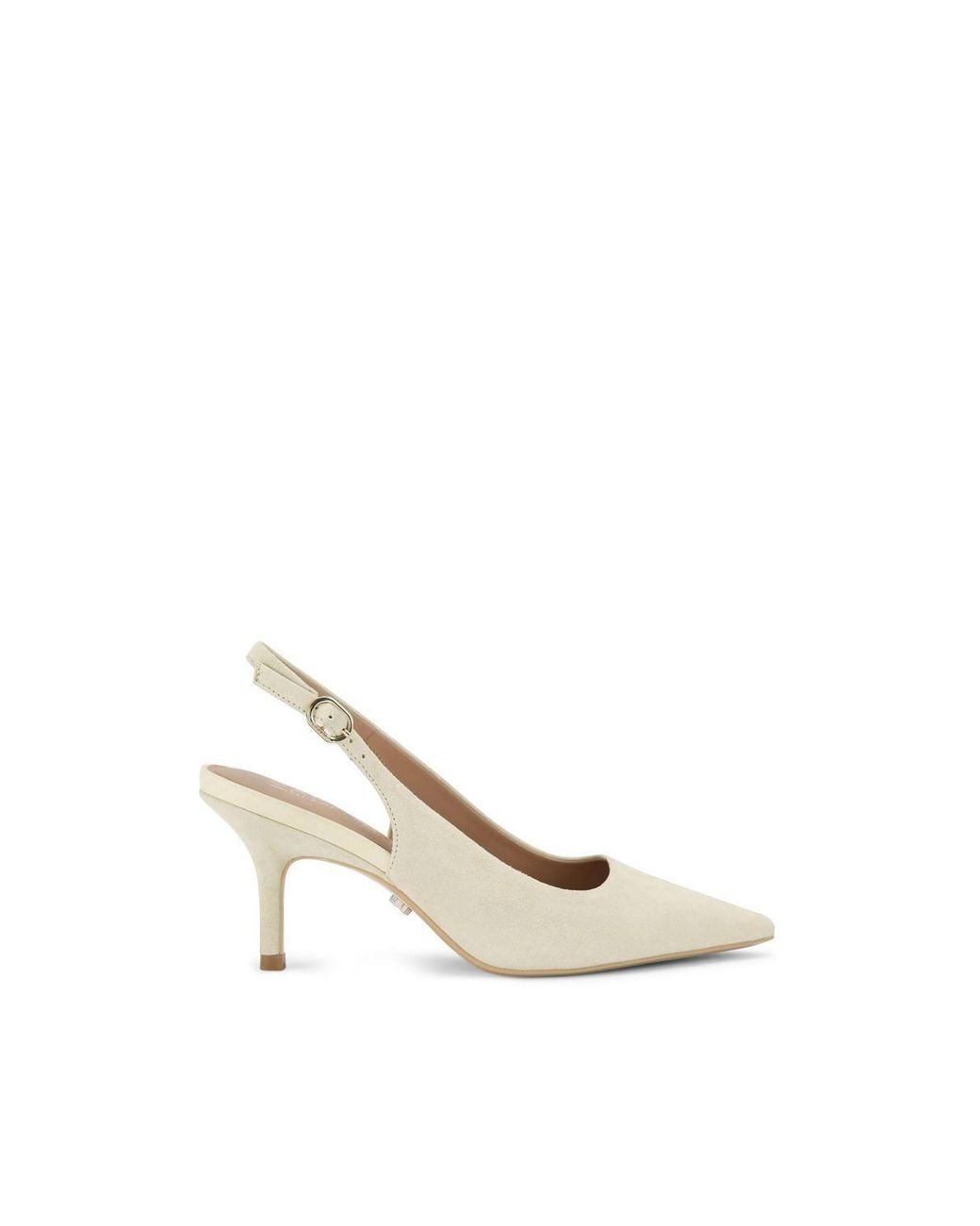 Carvela Kurt Geiger White 'Spirited' Suede Heels