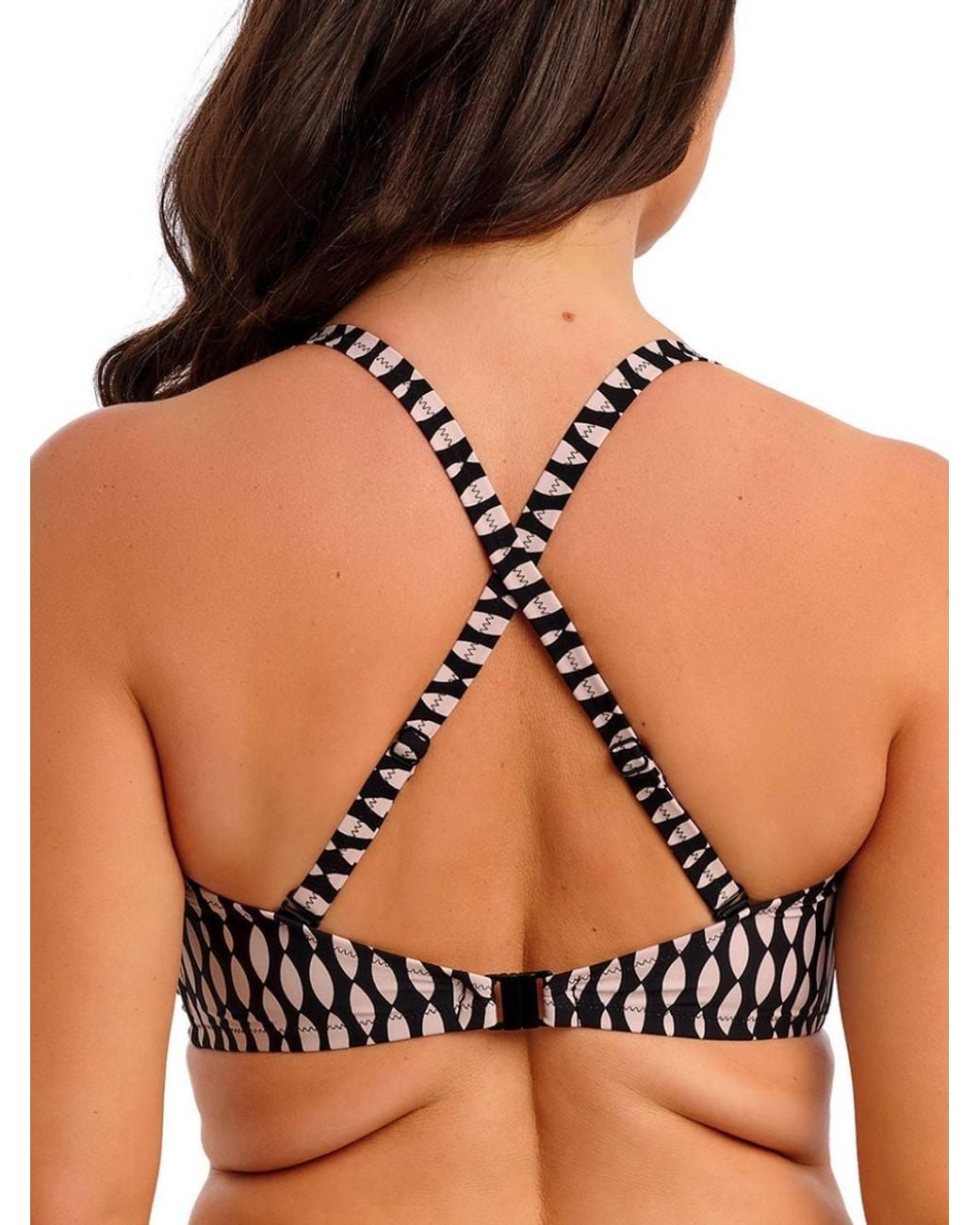 Fantasie Black Shell Bay Bandeau Bikini Top