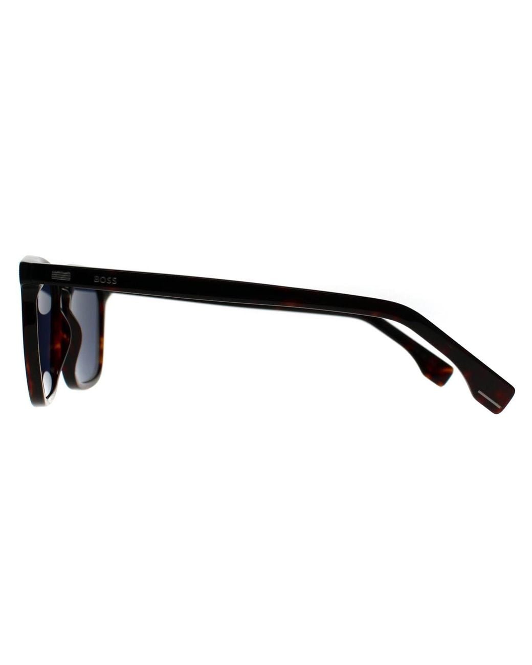 Boss Blue Square Havana Boss 1364/S for men