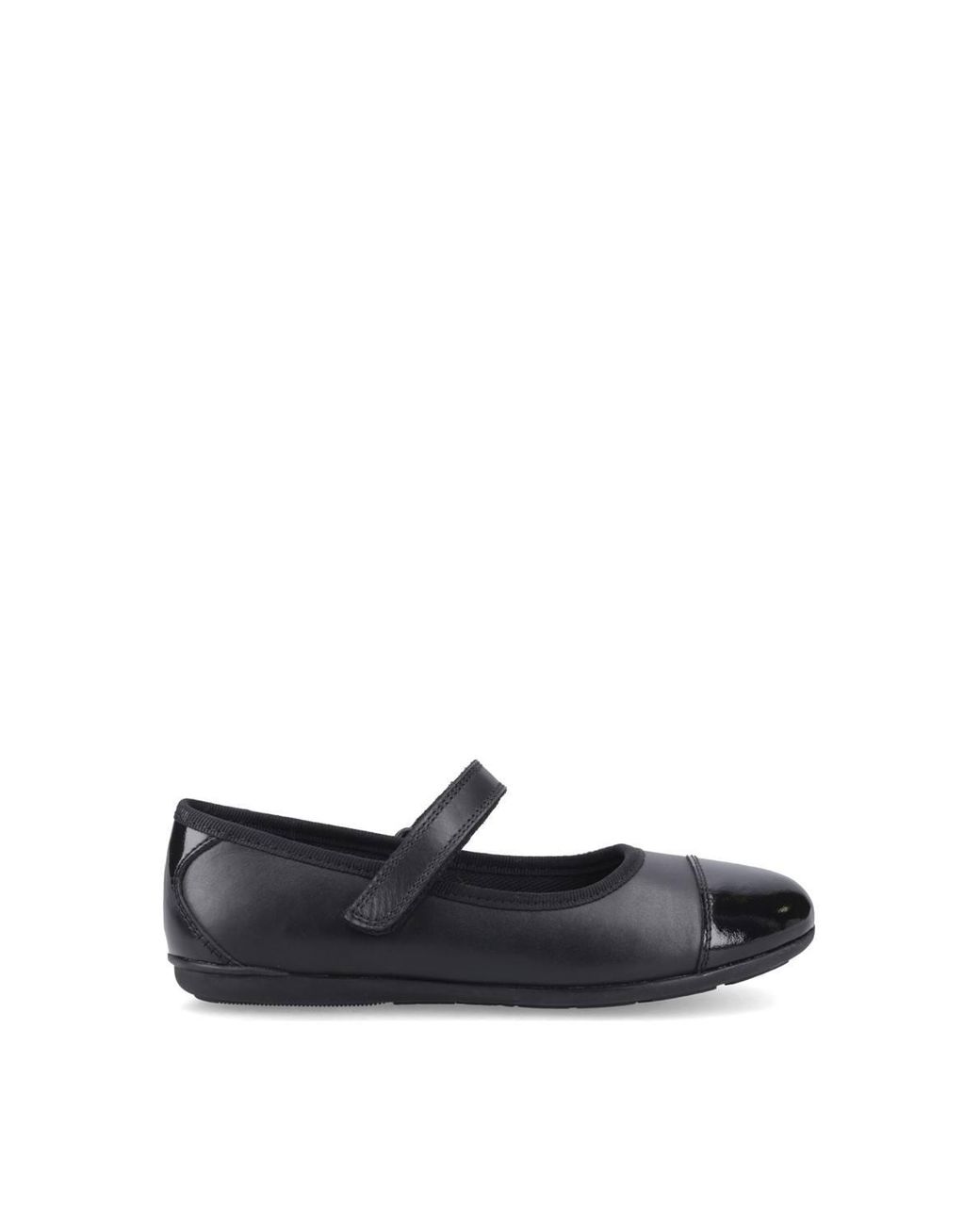 Hush Puppies Black Lottie Ballerina Junior