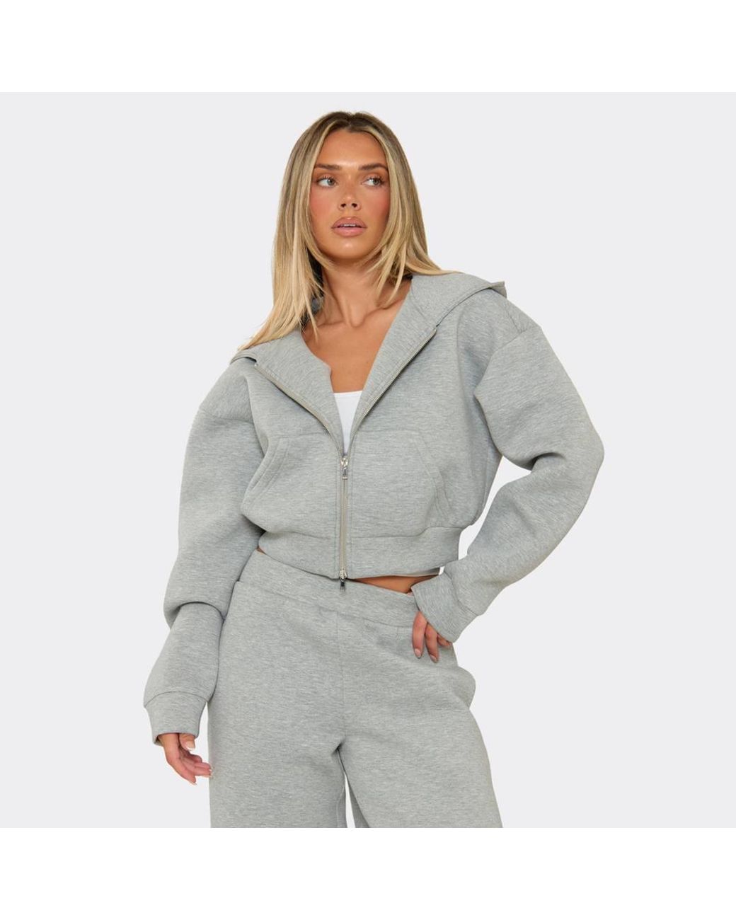 EGO Gray Long Sleeve Hoodie