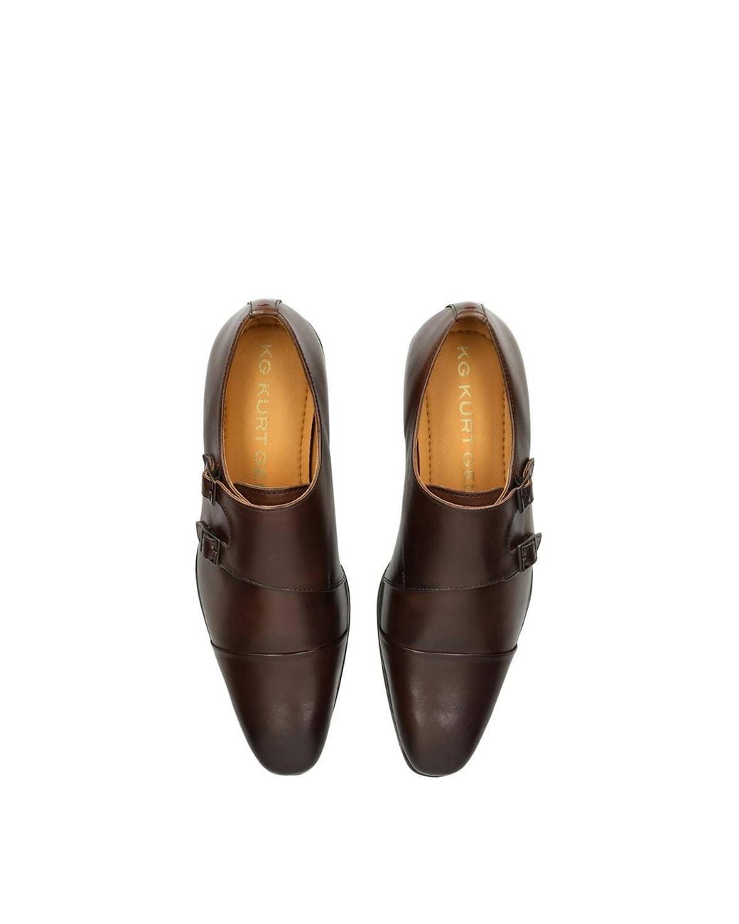 KG by Kurt Geiger Brown 'Collins' Leather Shoes for men
