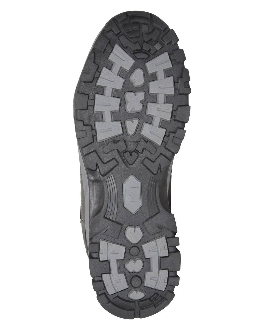 Mountain Warehouse Gray Path Walking Shoes Breathable Waterproof Gym Trainers for men
