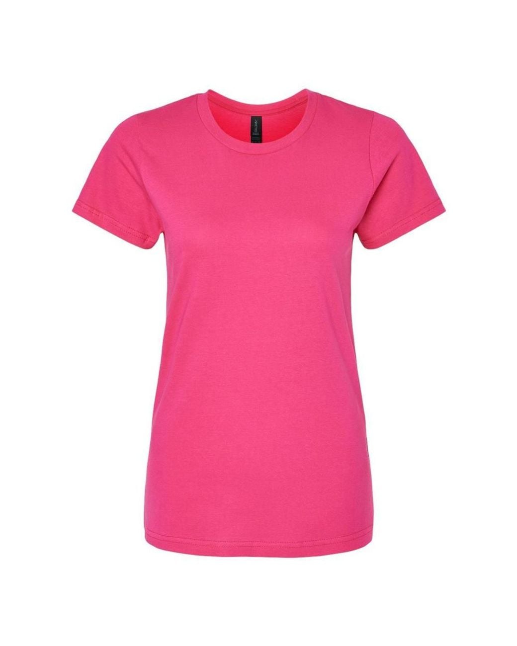 Gildan Pink Softstyle Midweight T-Shirt