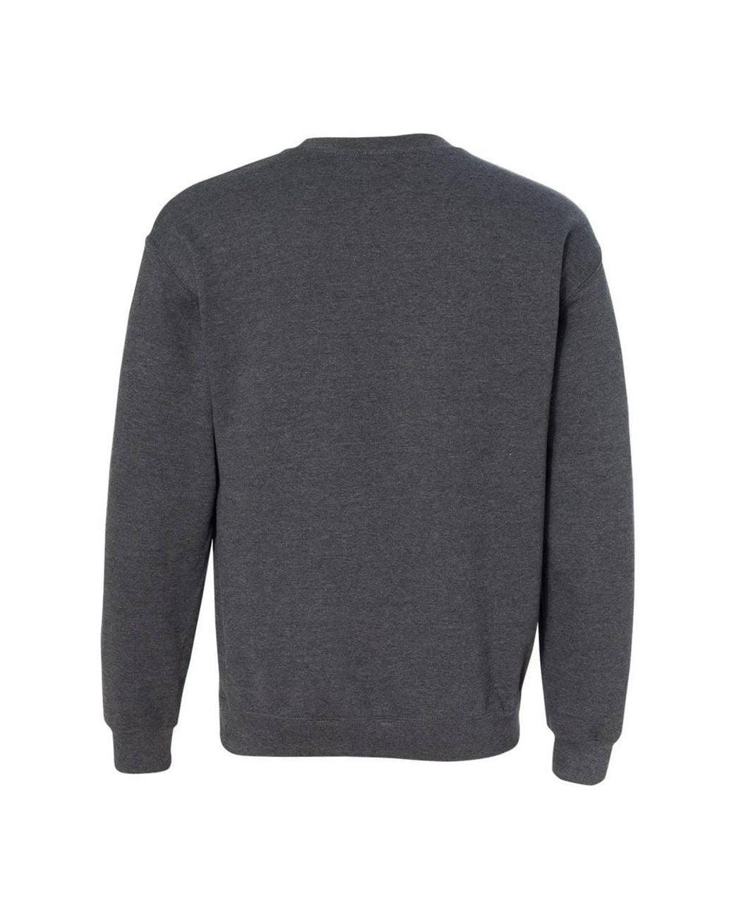 Gildan Gray Heavy Blend Crew Neck Sweatshirt for men