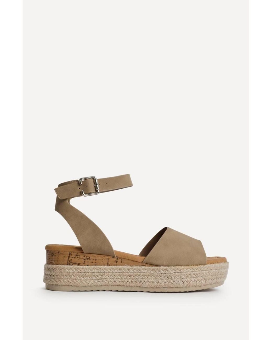 Linzi Gray Nirvana Nubuck Flatform Sandals