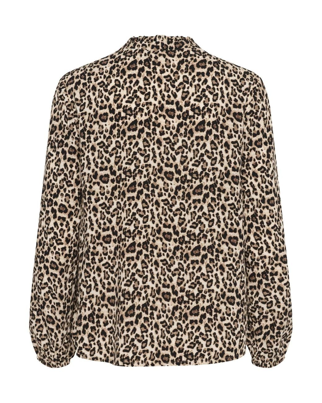Saint Tropez Black Edasz V-Neck Long Sleeve Blouse