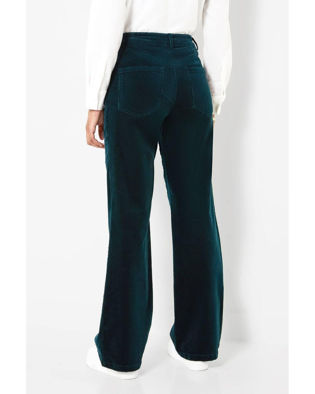 Joe Browns Blue Indie Cord Wide Leg Trouser
