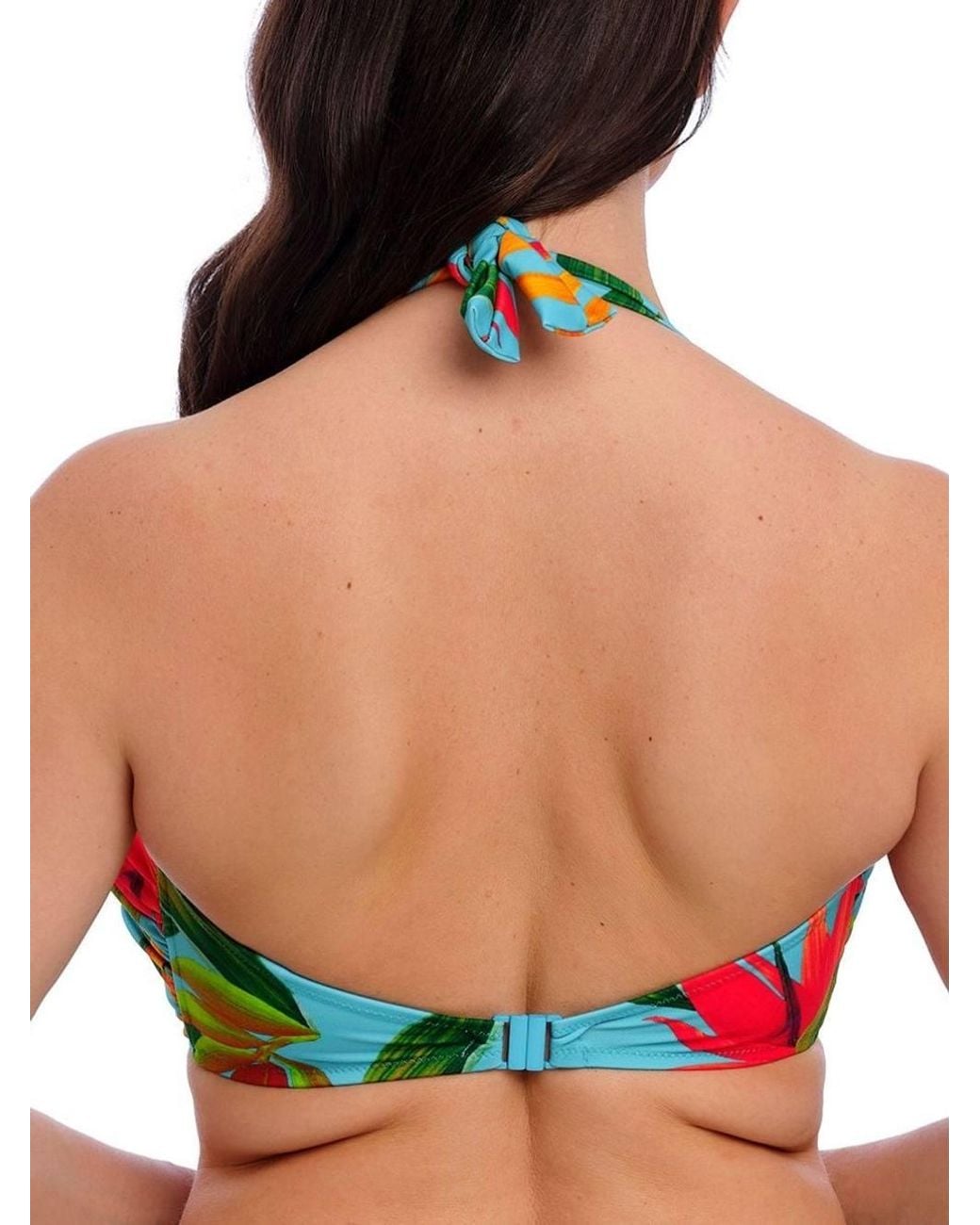 Fantasie Blue Pichola Bandeau Bikini Top