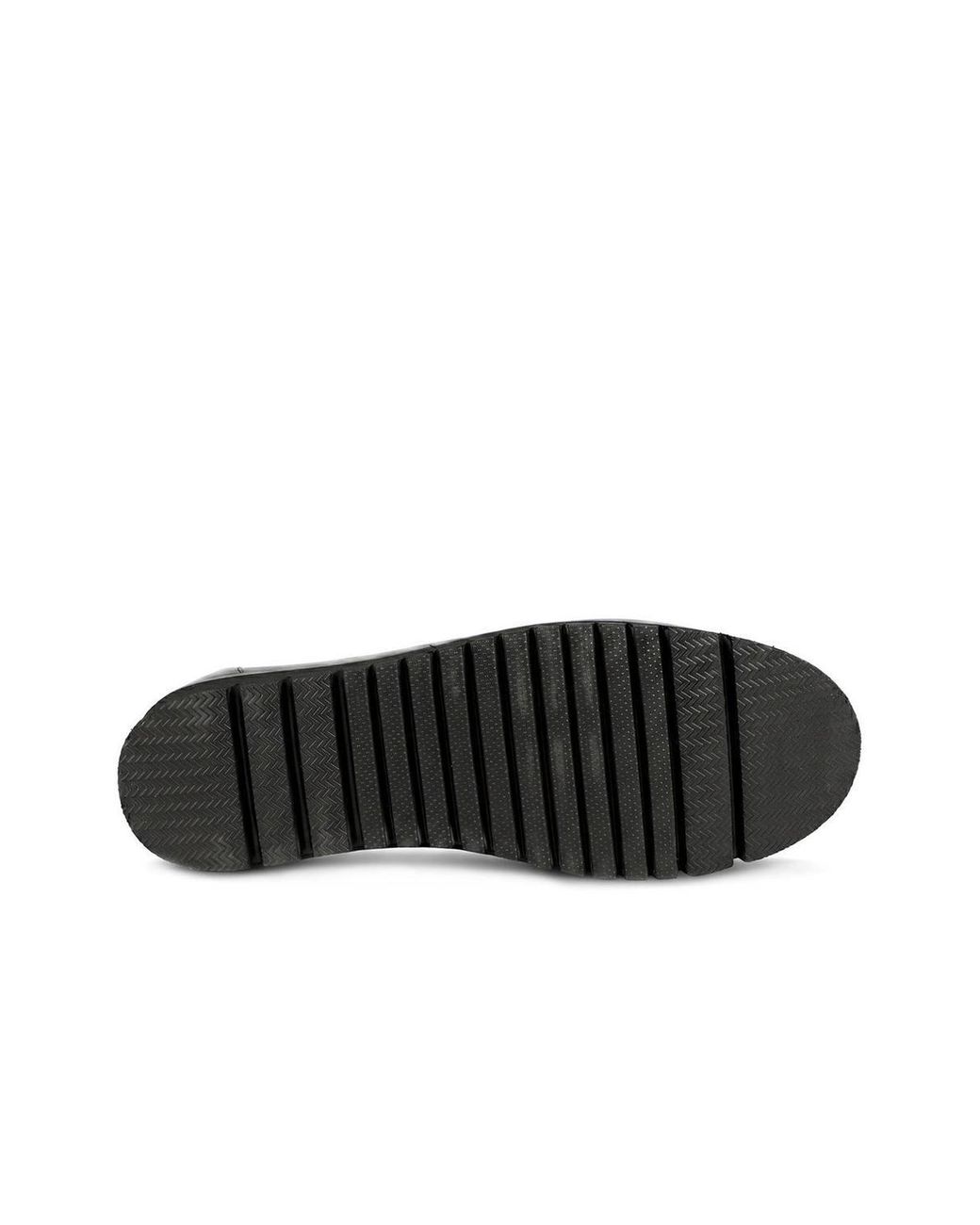 Pavers Black Casual Leather Moccasins