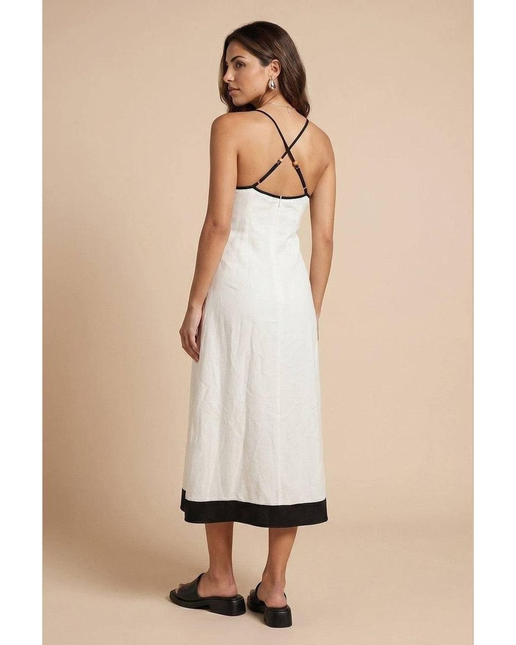 Urban Bliss Natural Contrast Maxi Dress