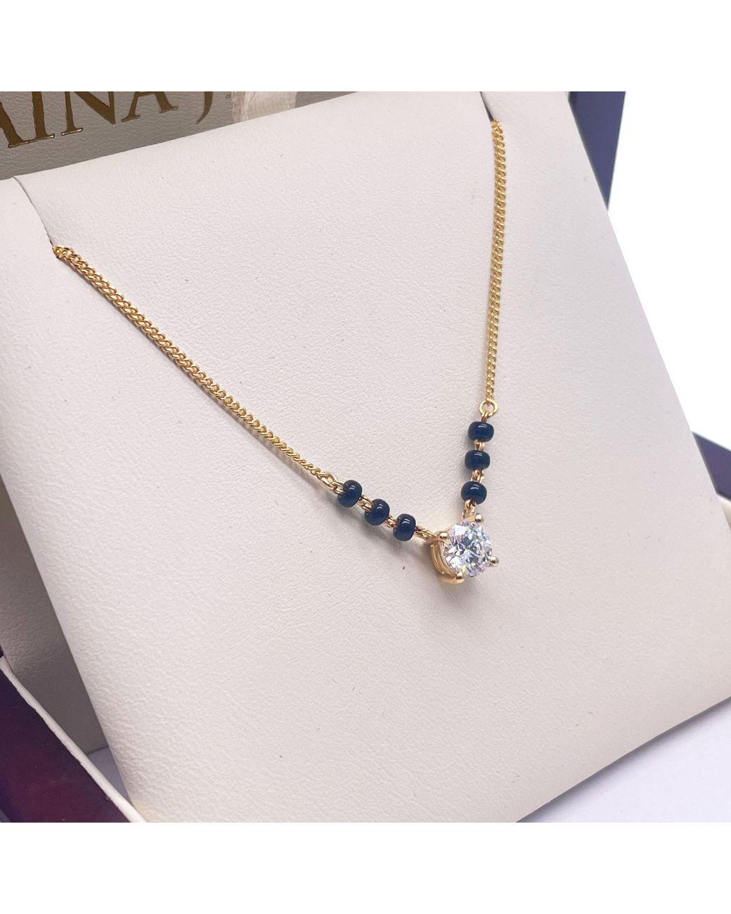 Raina Jewels Blue 18Ct Lab Grown Diamond