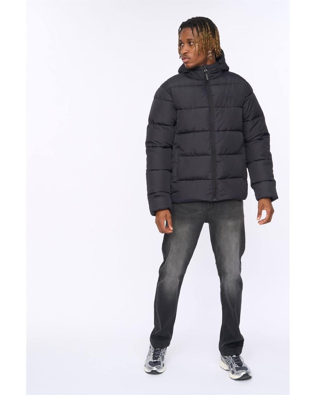 Kings Will Dream Blue Orlo Quilted Jacket for men