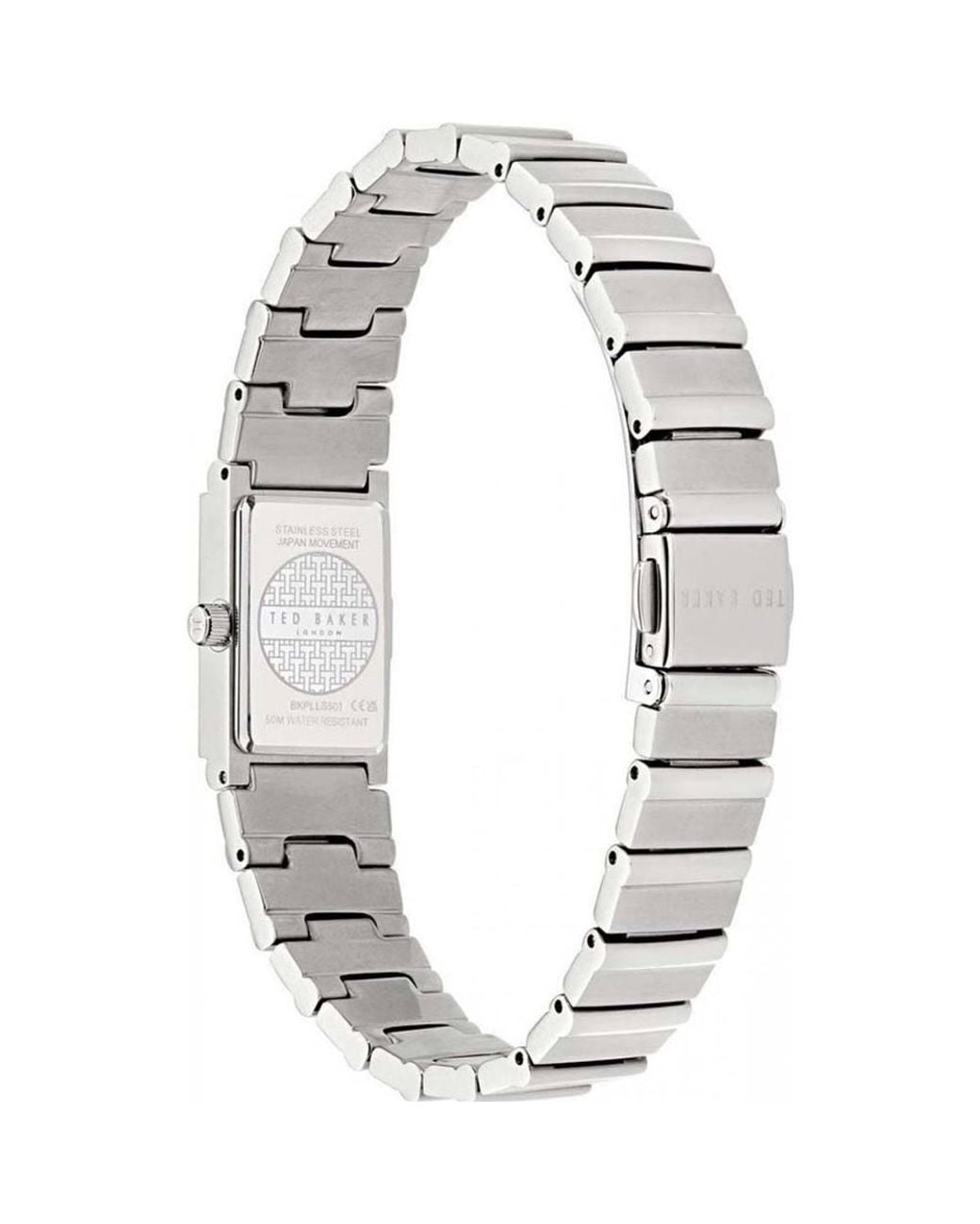 Ted Baker Gray Bkplls501 Classic Chic 16Mm Quartz Watch
