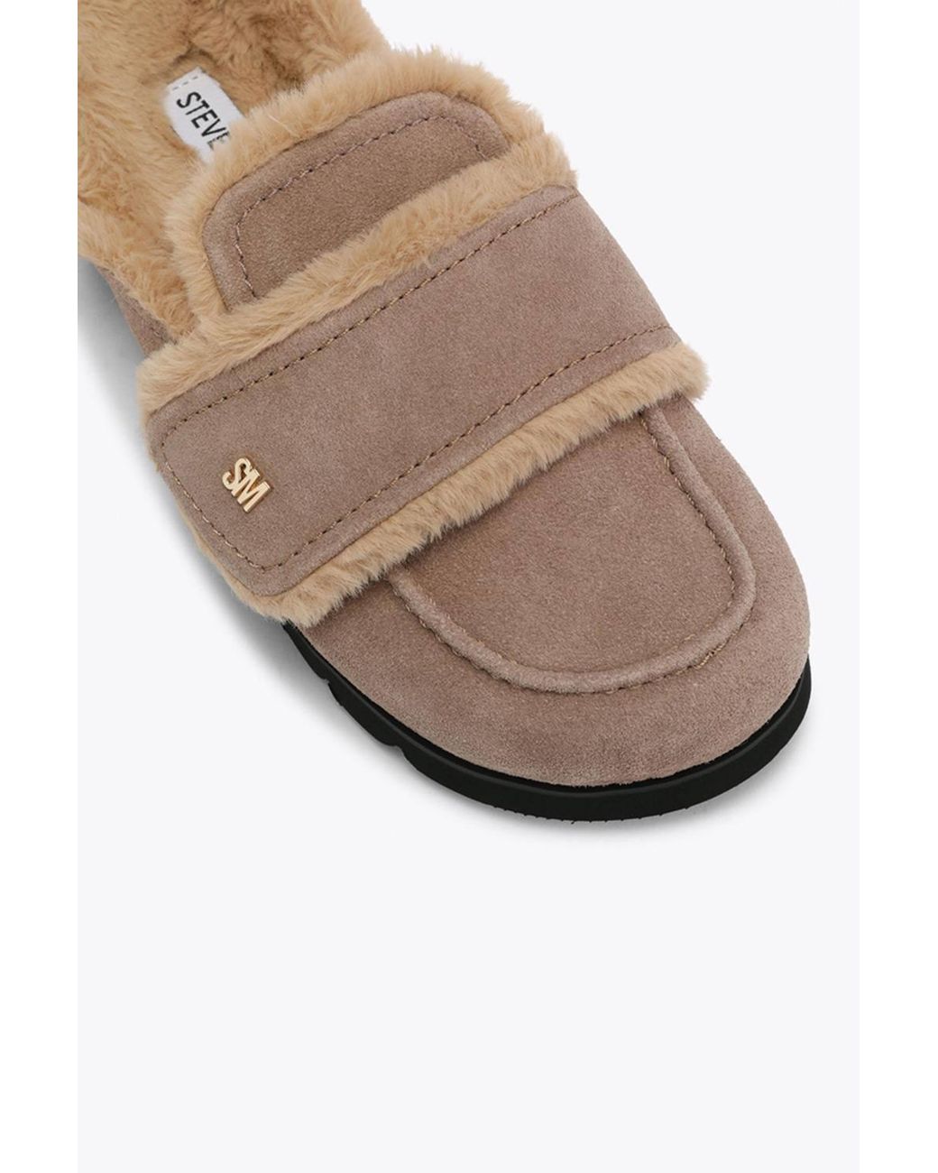 Steve Madden Brown 'Bomb Suede' Suede Flats