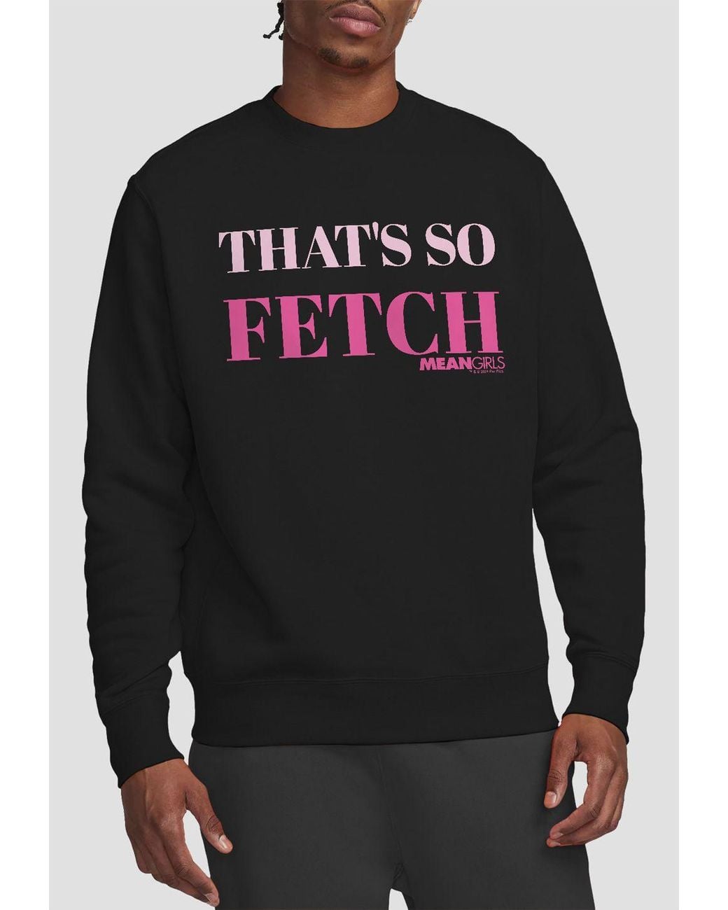 Mean Girls Gray That's So Fetch Crew Sweatshirt