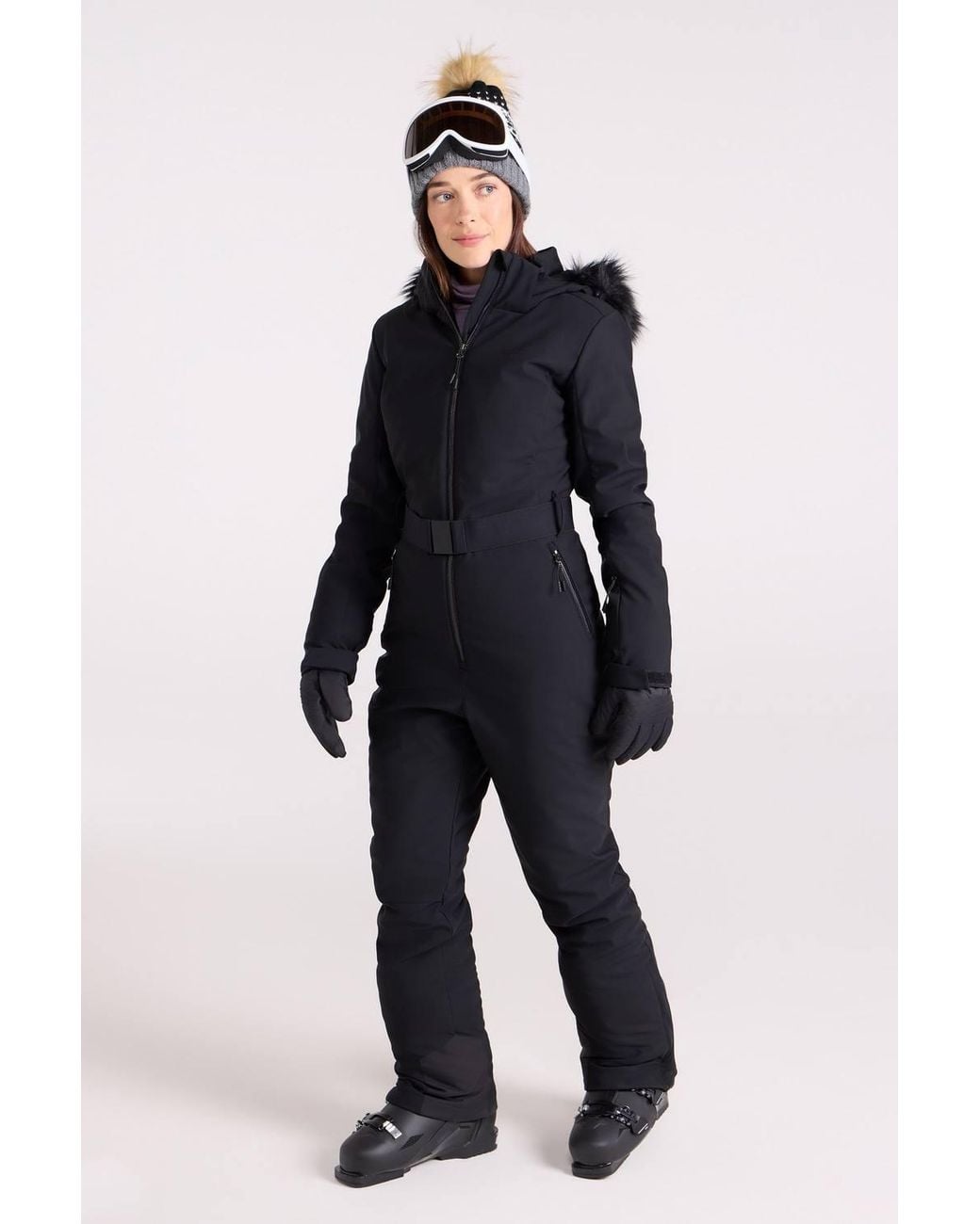 Mountain Warehouse Blue 'Swiss' Insulated Water Resistant Hooded Softshell Winter Ski Suit
