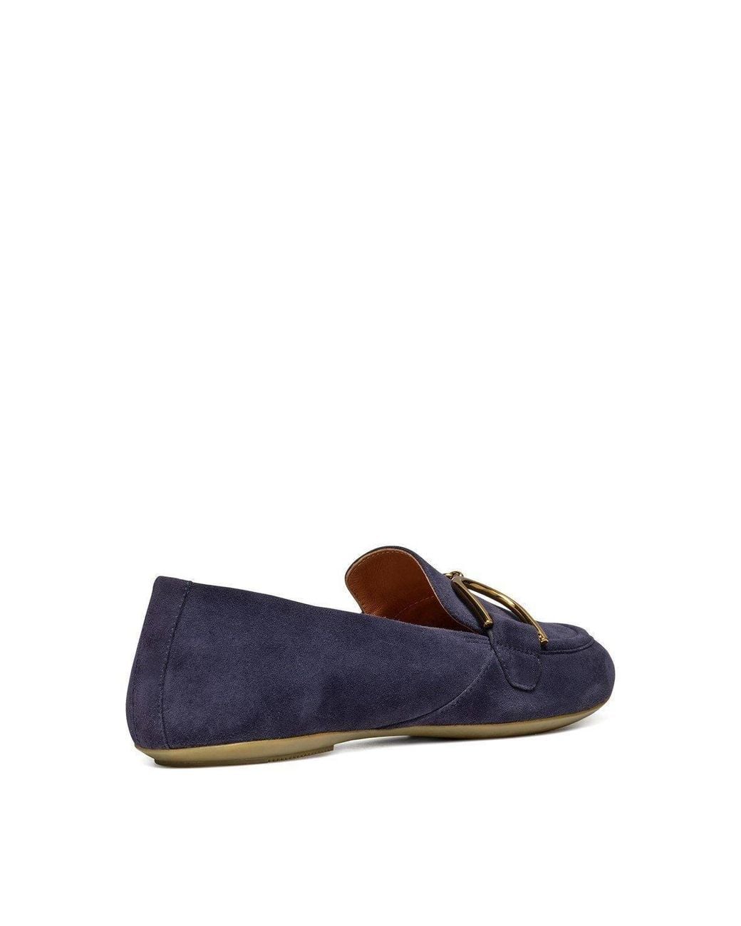 Geox Blue 'D Palmaria J' Slip On Shoes