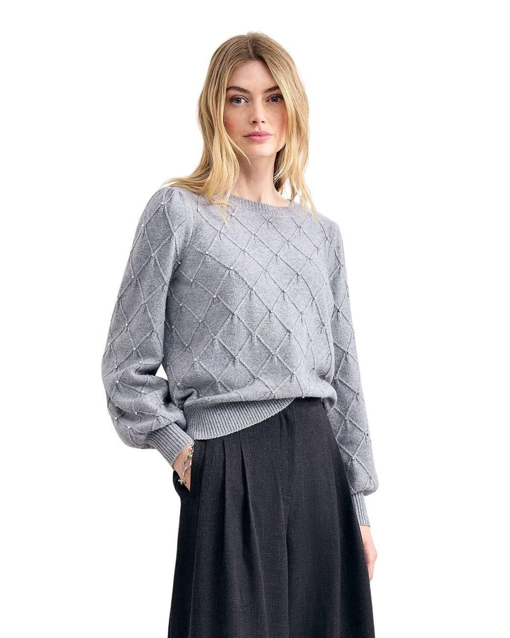 Phase Eight Gray Nadin Jumper