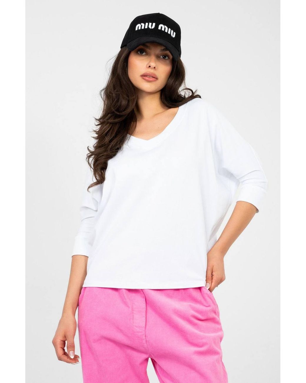 Love Lace White Everyday Cotton Elastane Blouse