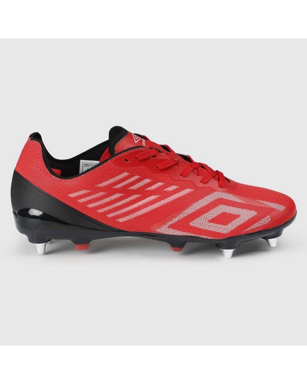 Umbro Red Velocita Decima Pro Soft Ground Football Boots for men