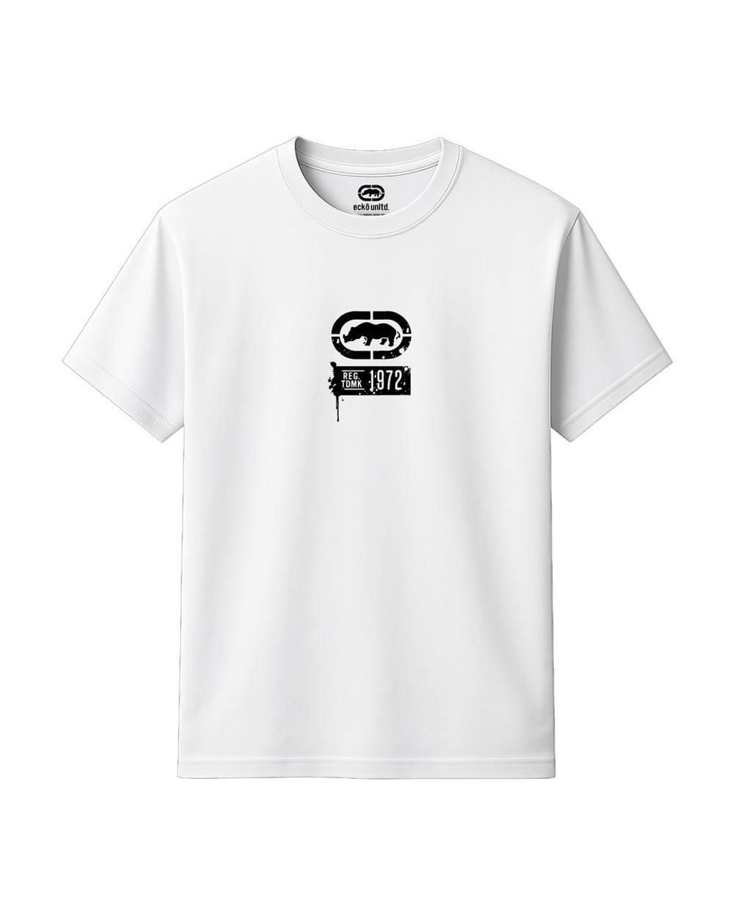 Ecko' Unltd White Stencil Ii T-Shirt for men