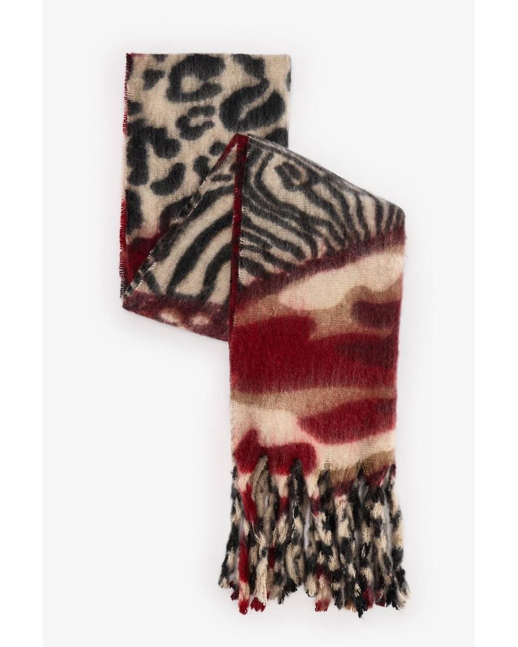 Penti Multicolor Erica Zebra Pattern Scarf