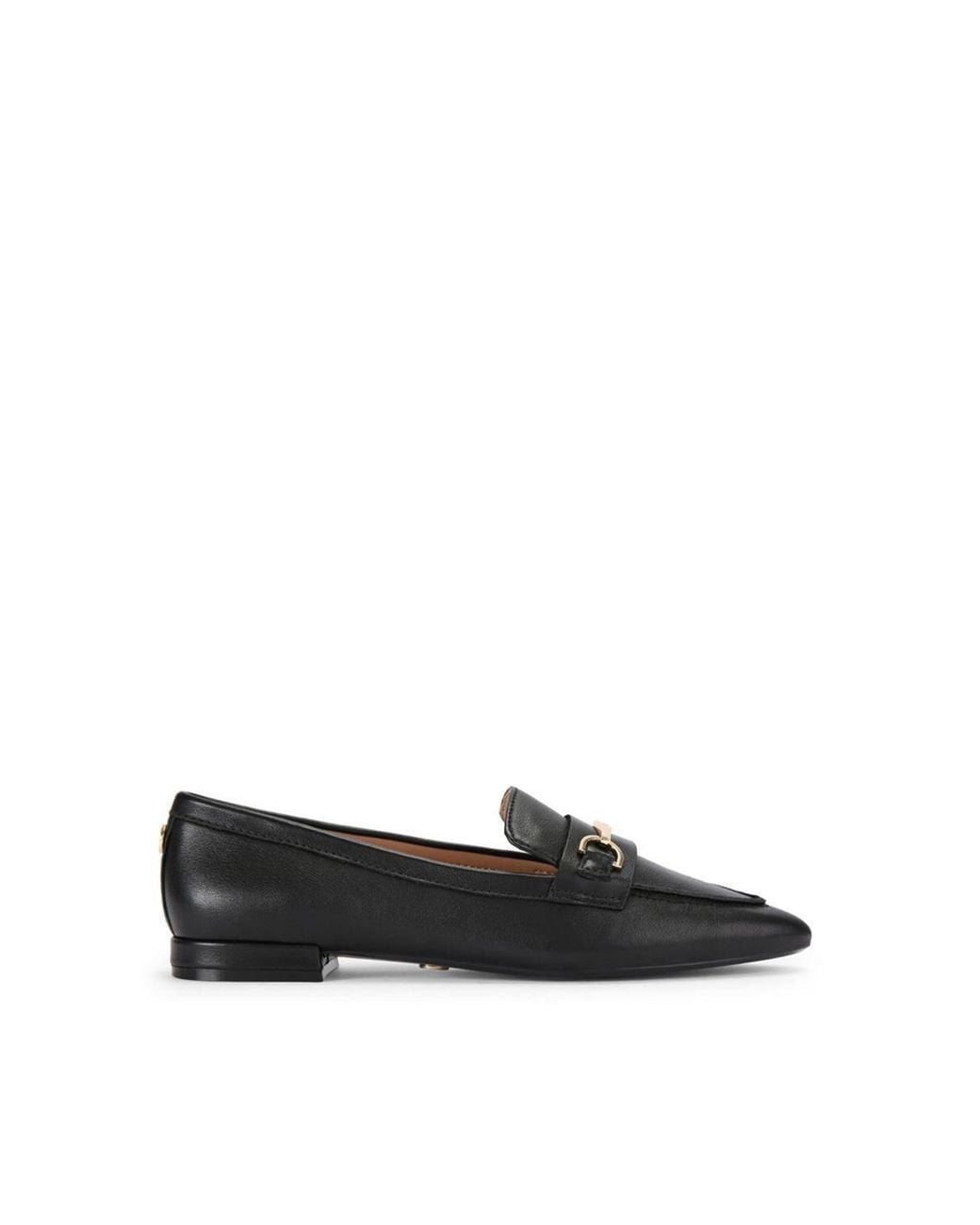 Carvela Kurt Geiger Black 'Passo Flat' Leather Flats