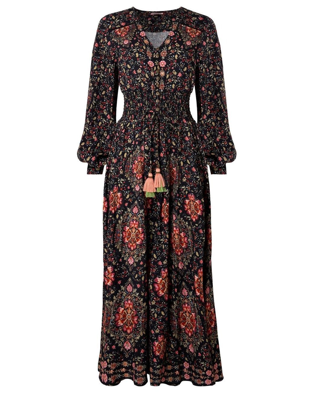 Joe Browns Brown Boho Dreams Long Sleeve Maxi Dress