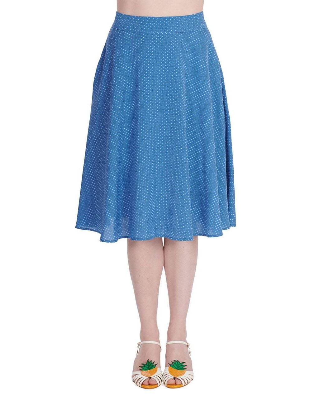 Banned Retro Blue Love Skirt