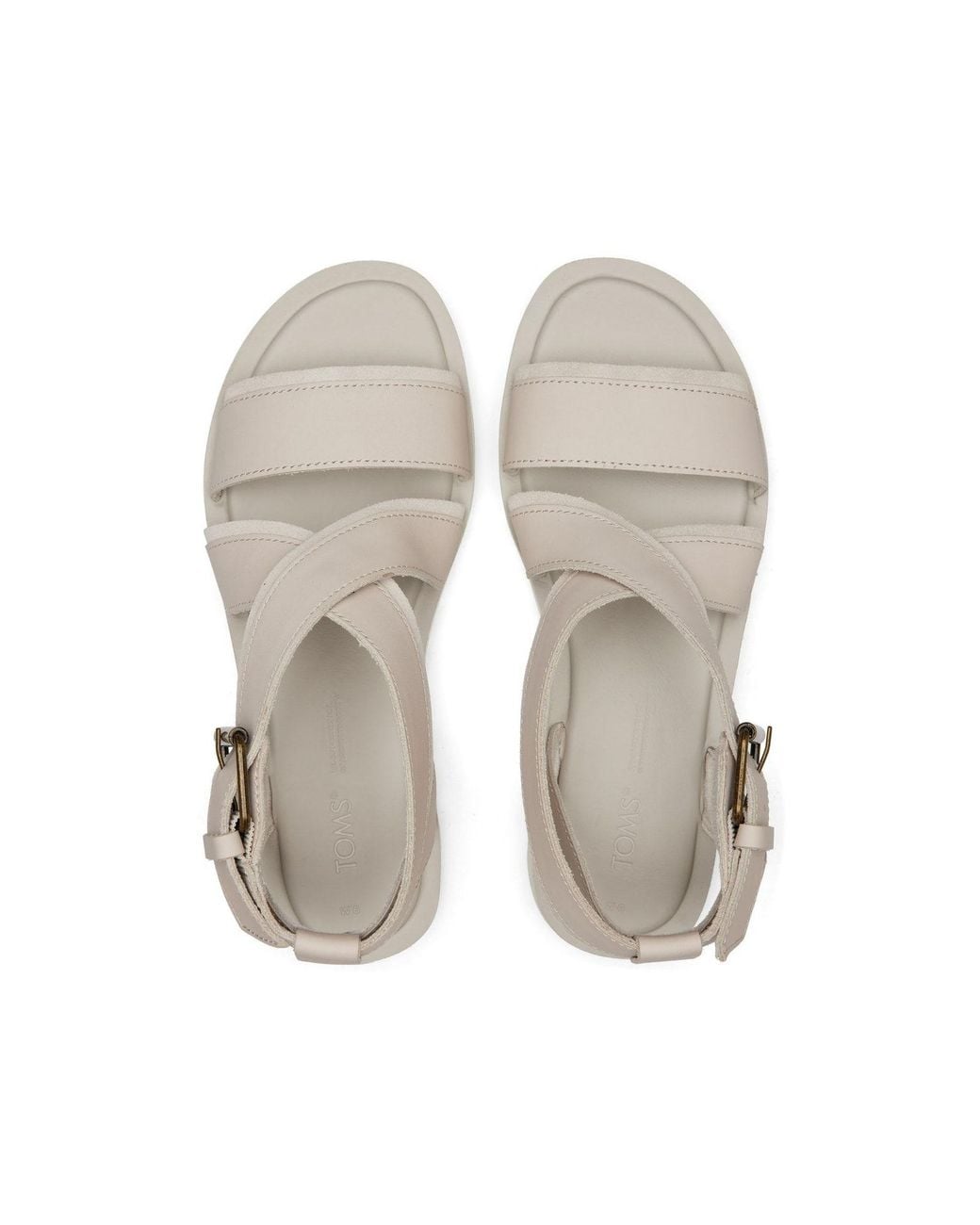 TOMS White Sidney Tread' Sandal Summer