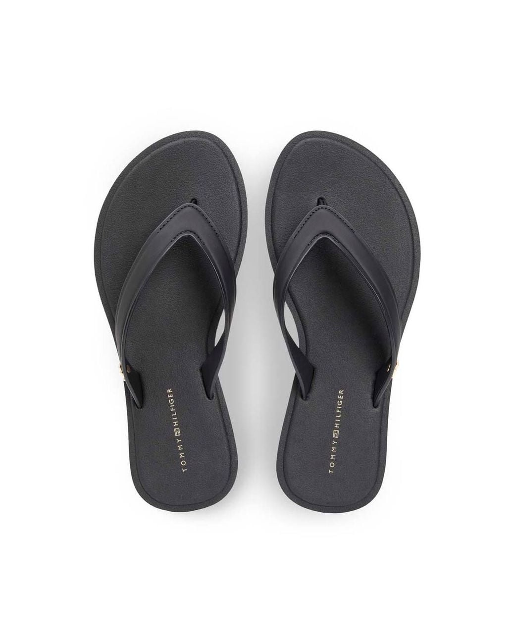 Tommy Hilfiger Black Scandi Premium Summer Sandal