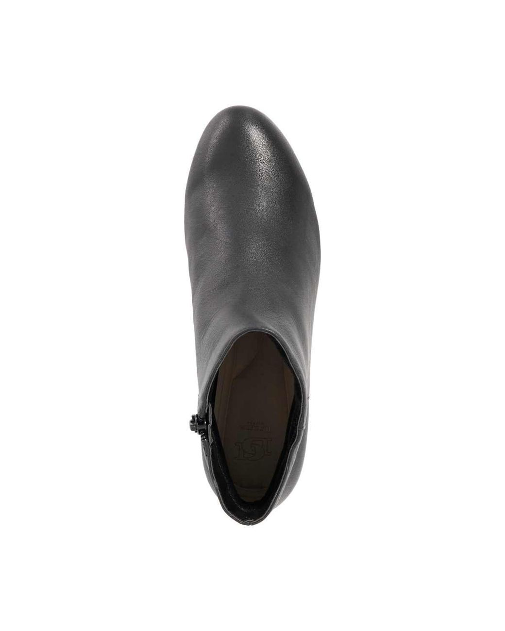 Dune Black 'Pippie' Leather Ankle Boots