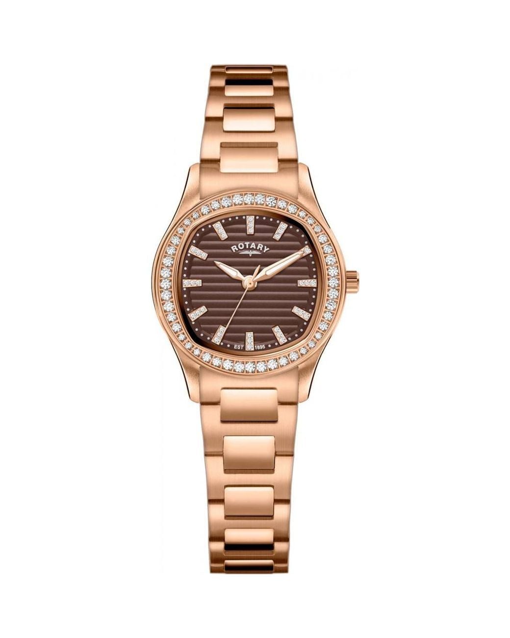 Rotary Metallic Rlb10020-16 Heritage 28Mm Quartz Watch