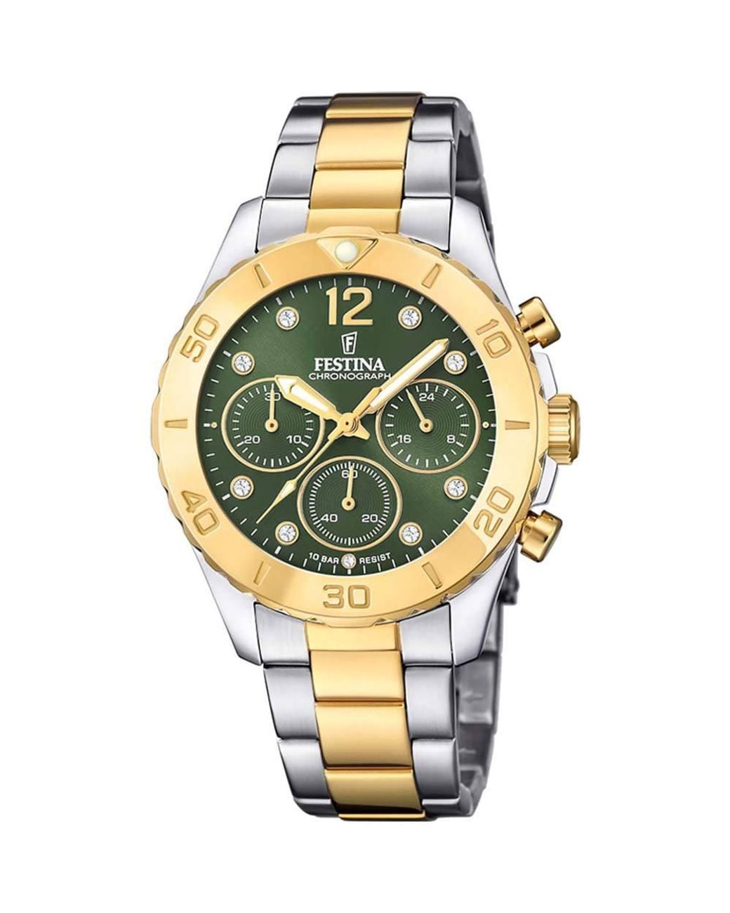 Festina Metallic F20604-2 Boyfriend 39Mm Quartz Watch