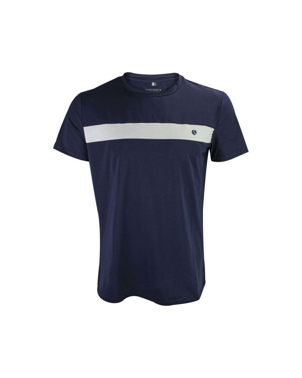 Björn Borg Blue Ace Lightweight Performance Tennis Style T-Shirt for men