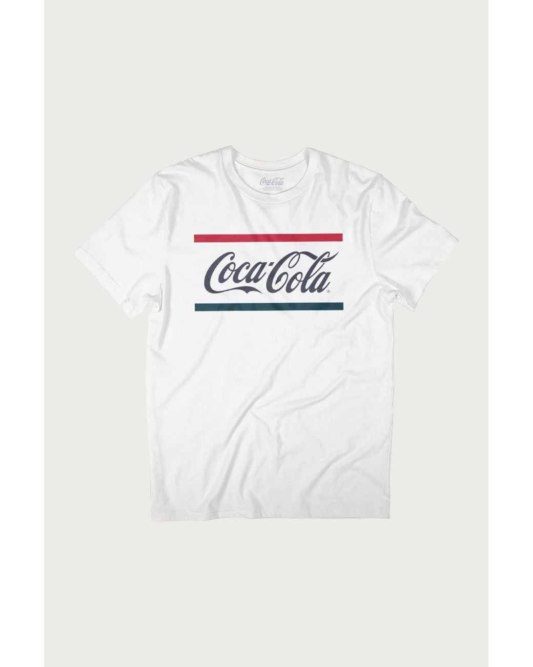 Coca Cola White Classic Colours T-Shirt for men