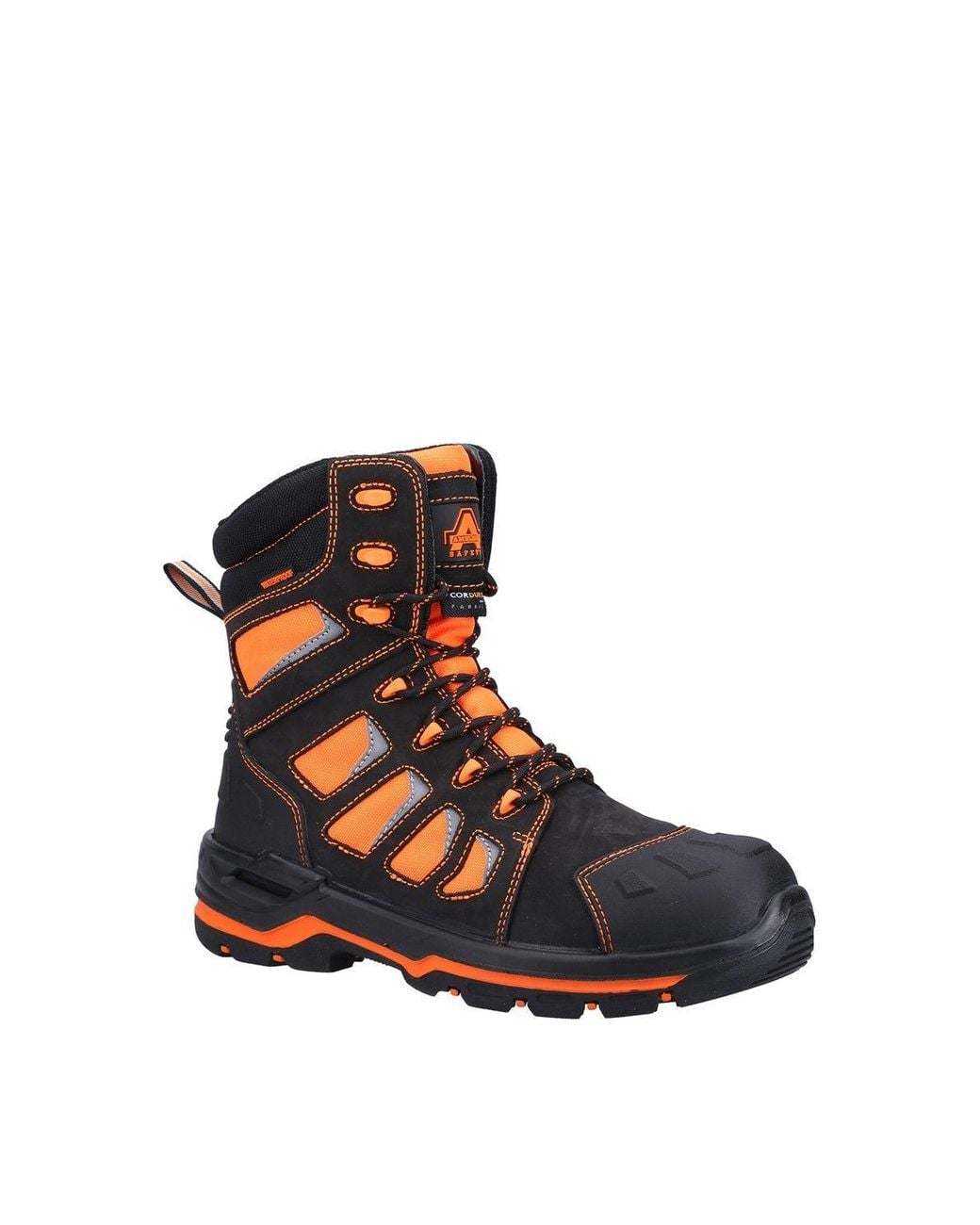Amblers Orange 'Beacon' Safety Boots