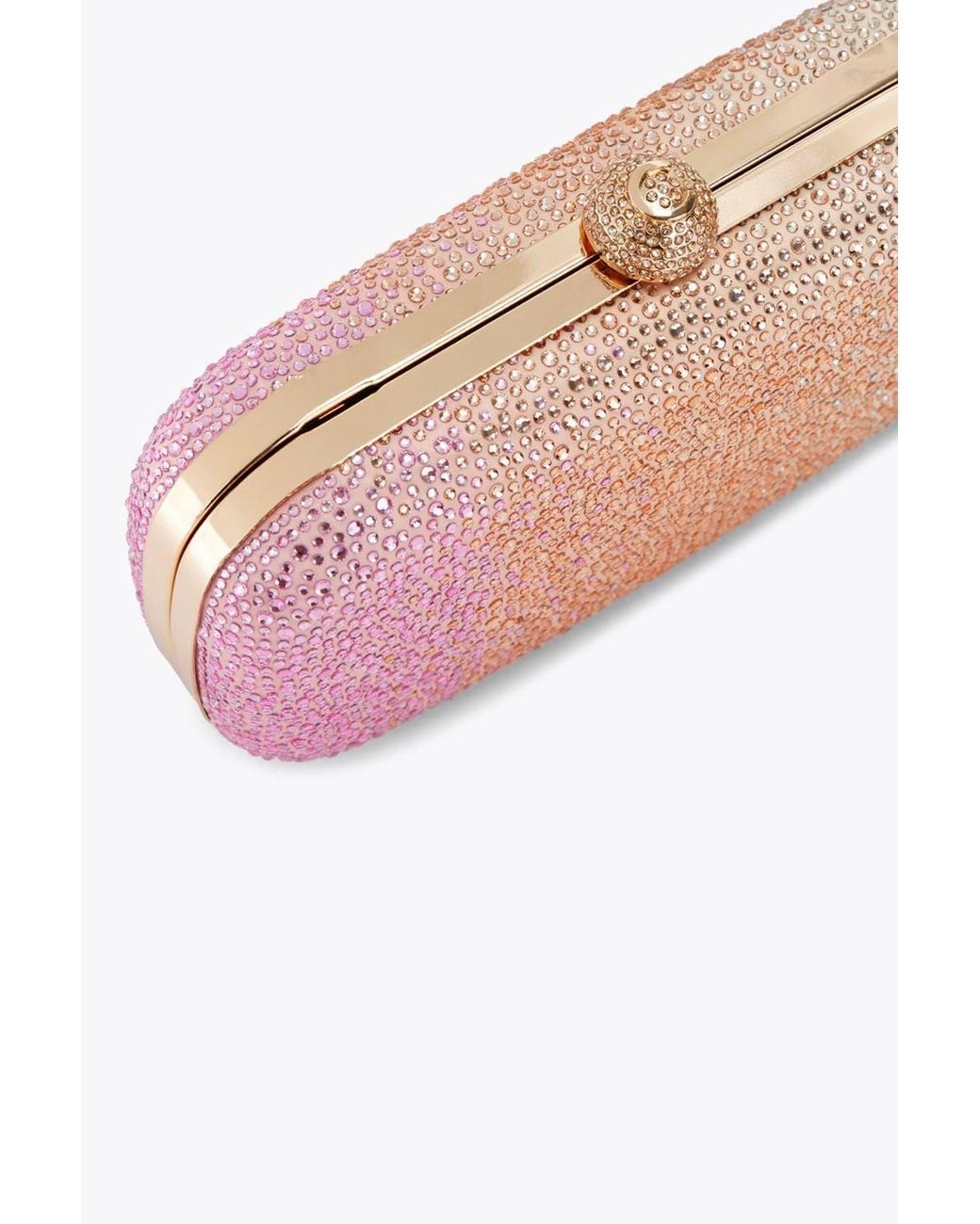 Carvela Kurt Geiger Pink 'Cecilia Hard Clutch' Bag