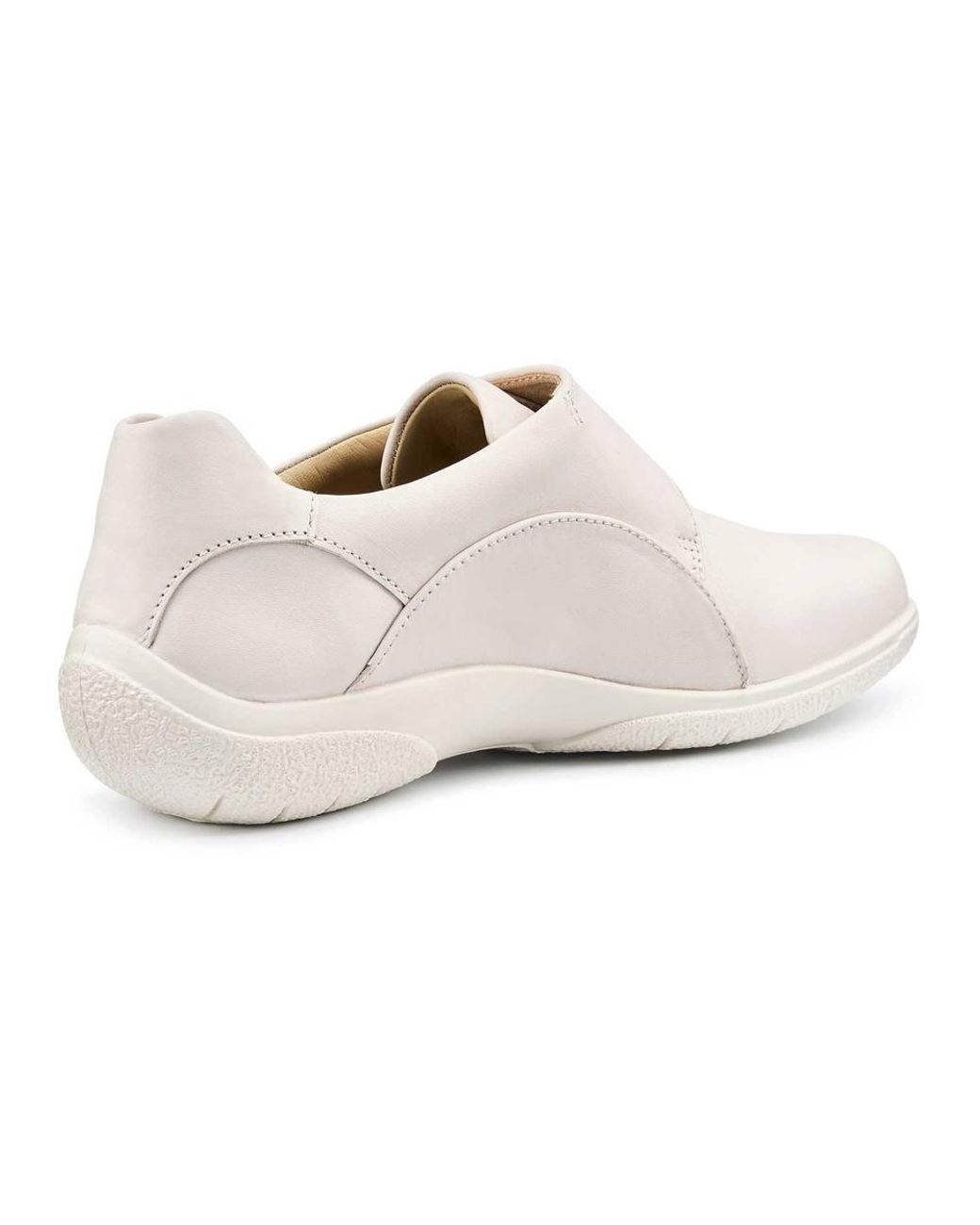 Hotter White Wide Fit 'Sugar Ii' Classic Casual Shoes