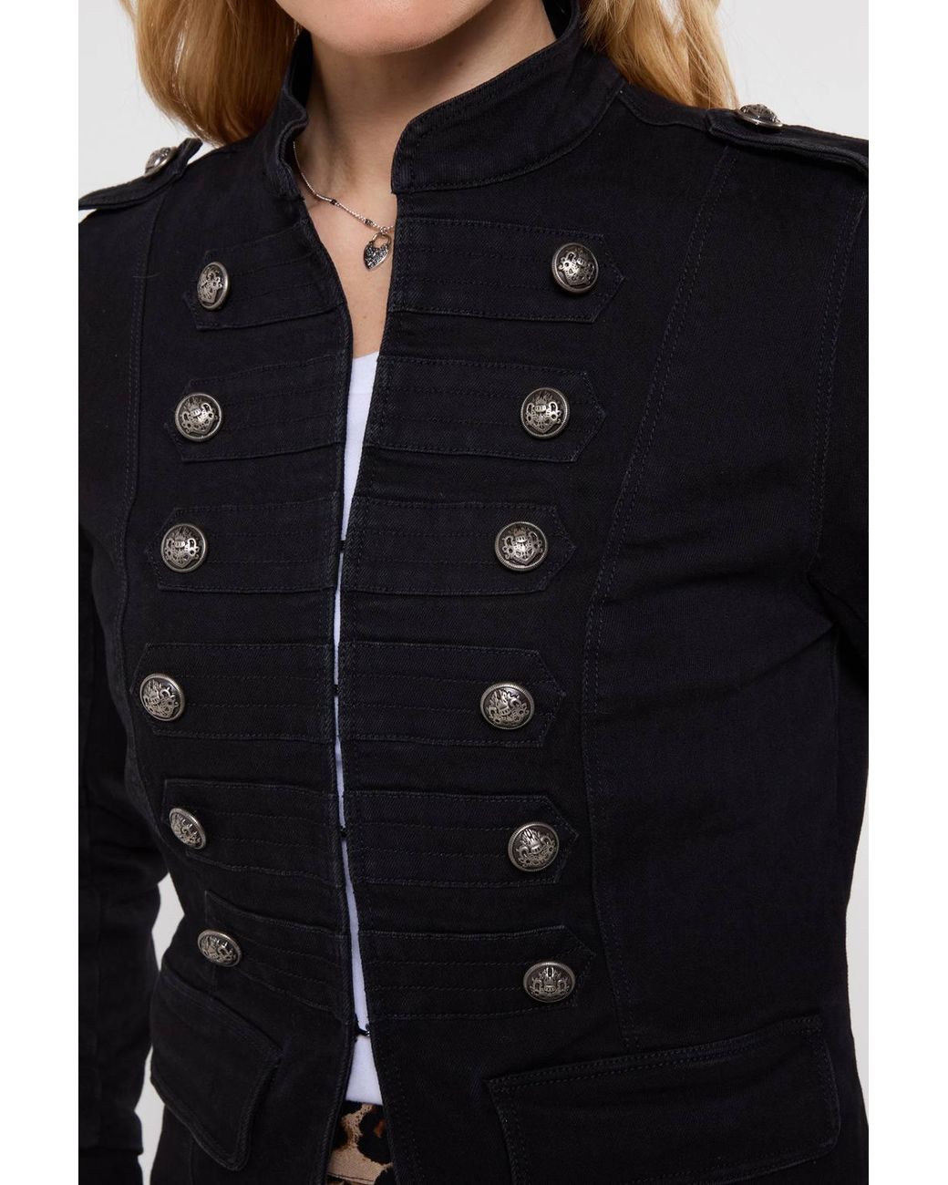 Joe Browns Blue Ultimate Denim Military Jacket