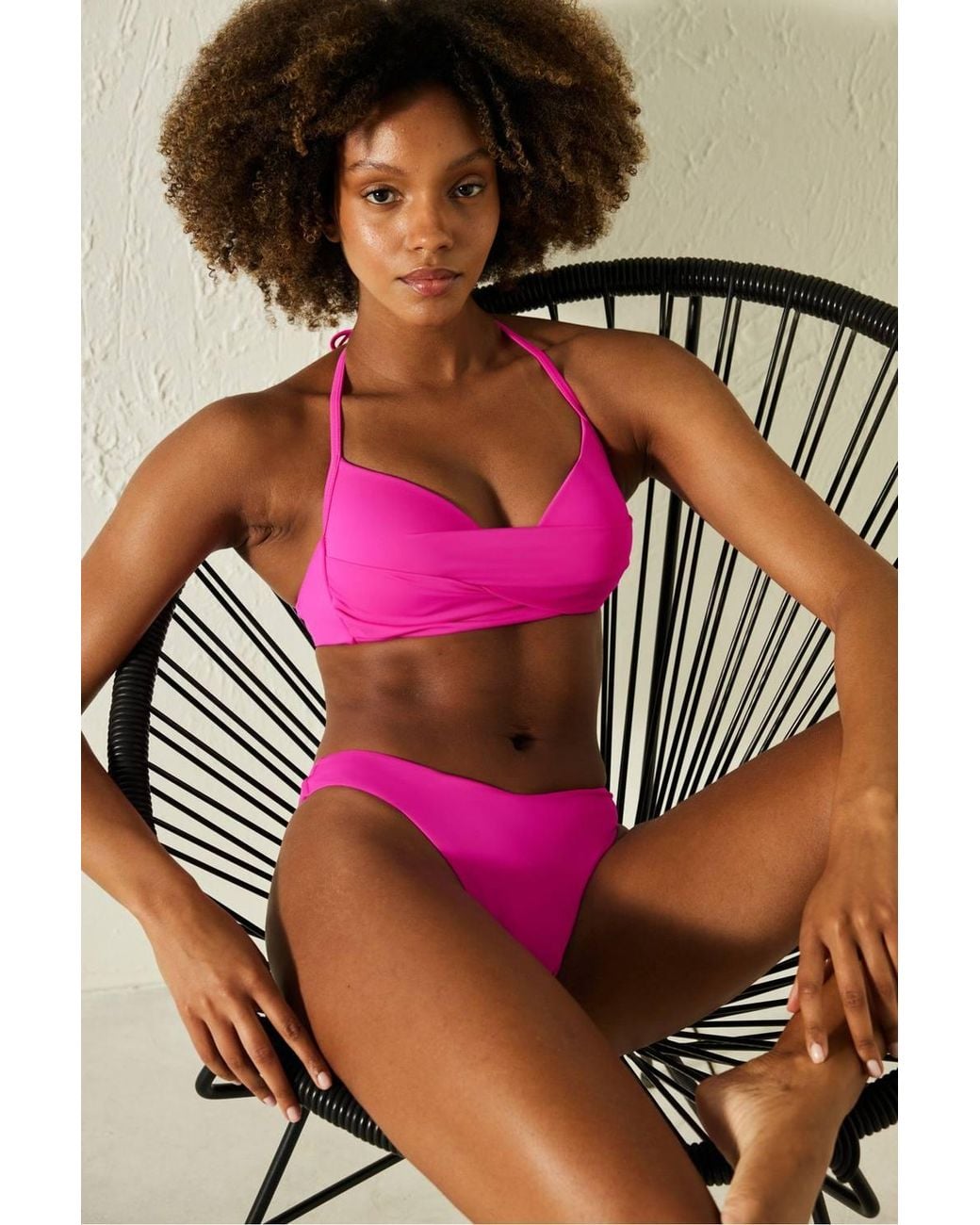 Penti Pink Basic Light V Bikini Bottom