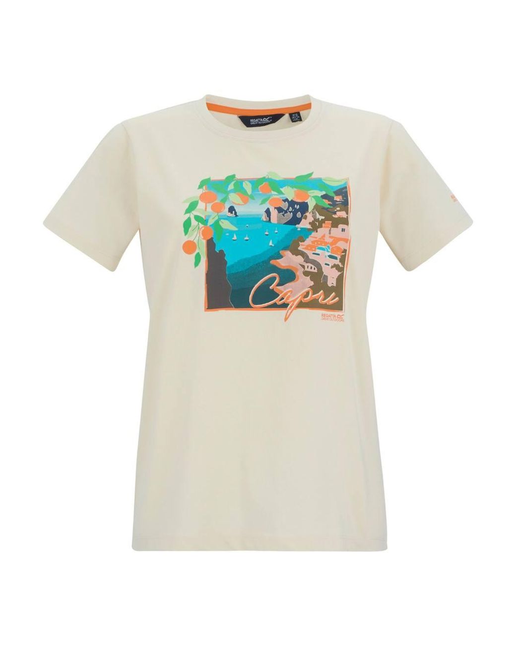 Regatta Green Filandra Ix Short Sleeved Graphic T-Shirt