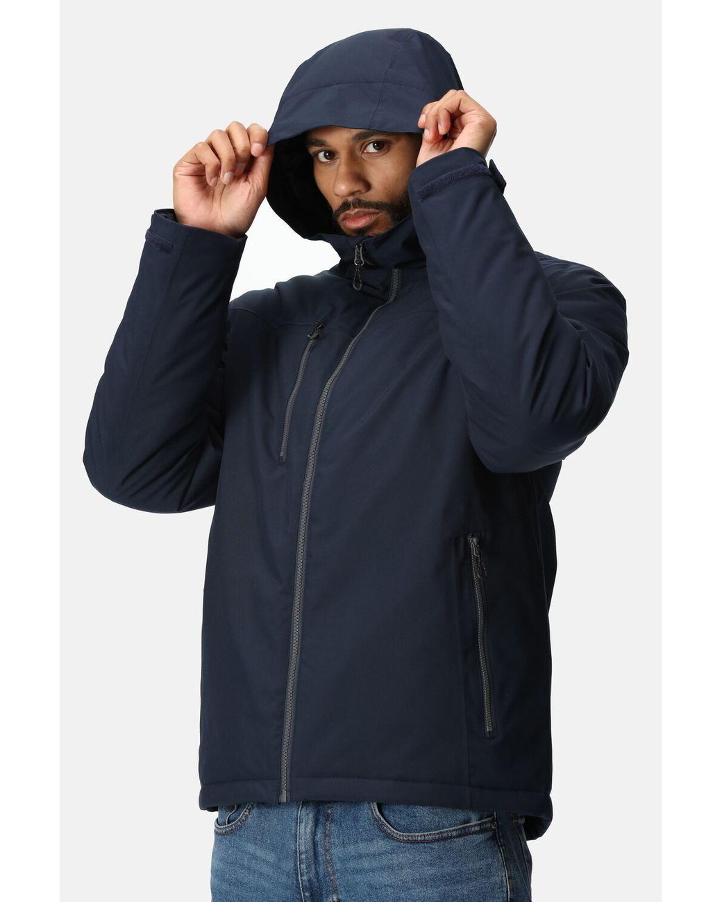Regatta Blue Navigate Waterproof Insulated Jacket for men