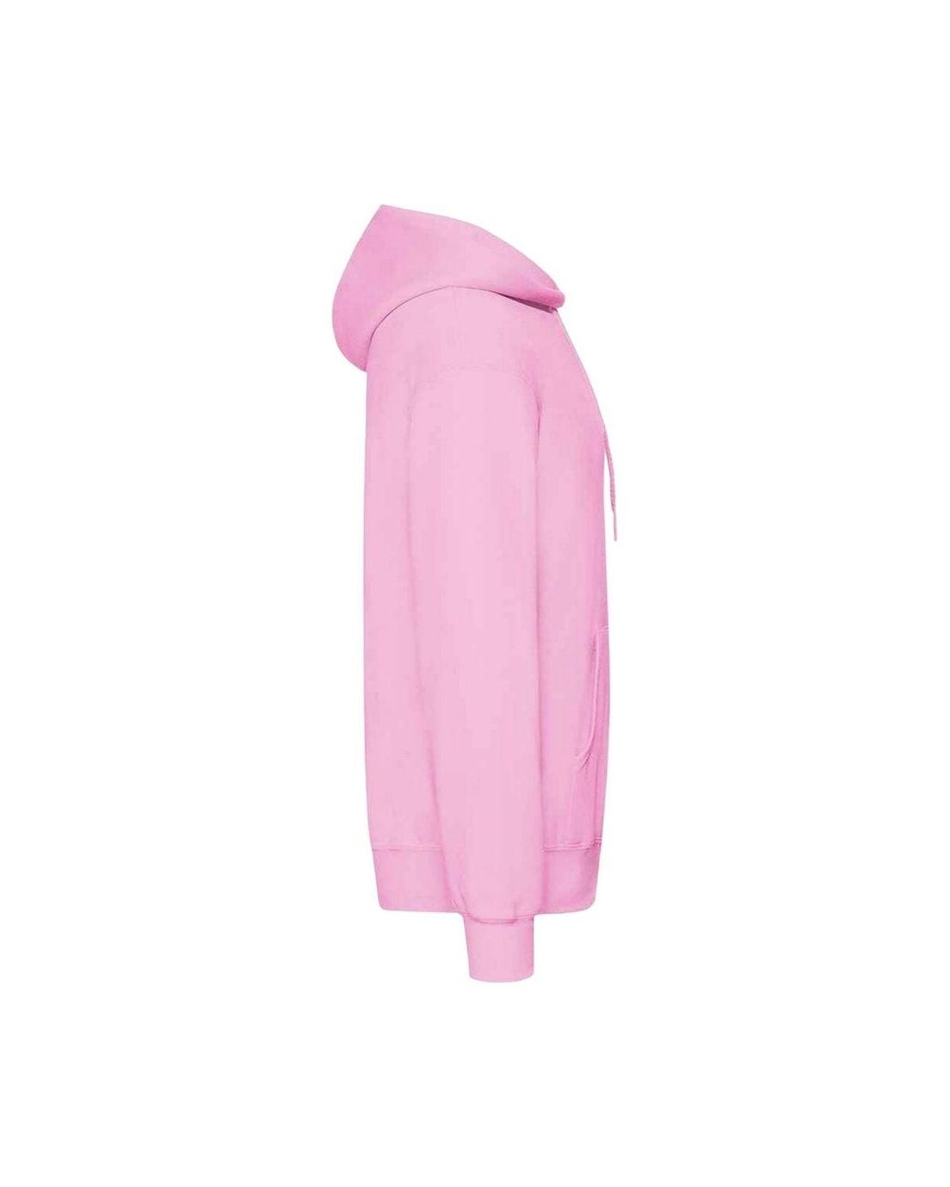 Fruit Of The Loom Pink Classic Hooded Sweatshirt for men