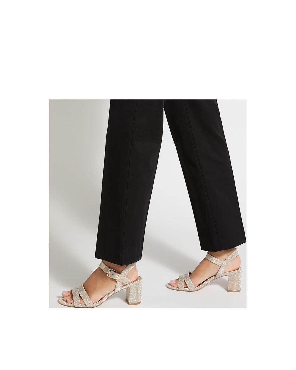 Dune White 'Merisa' Sandals