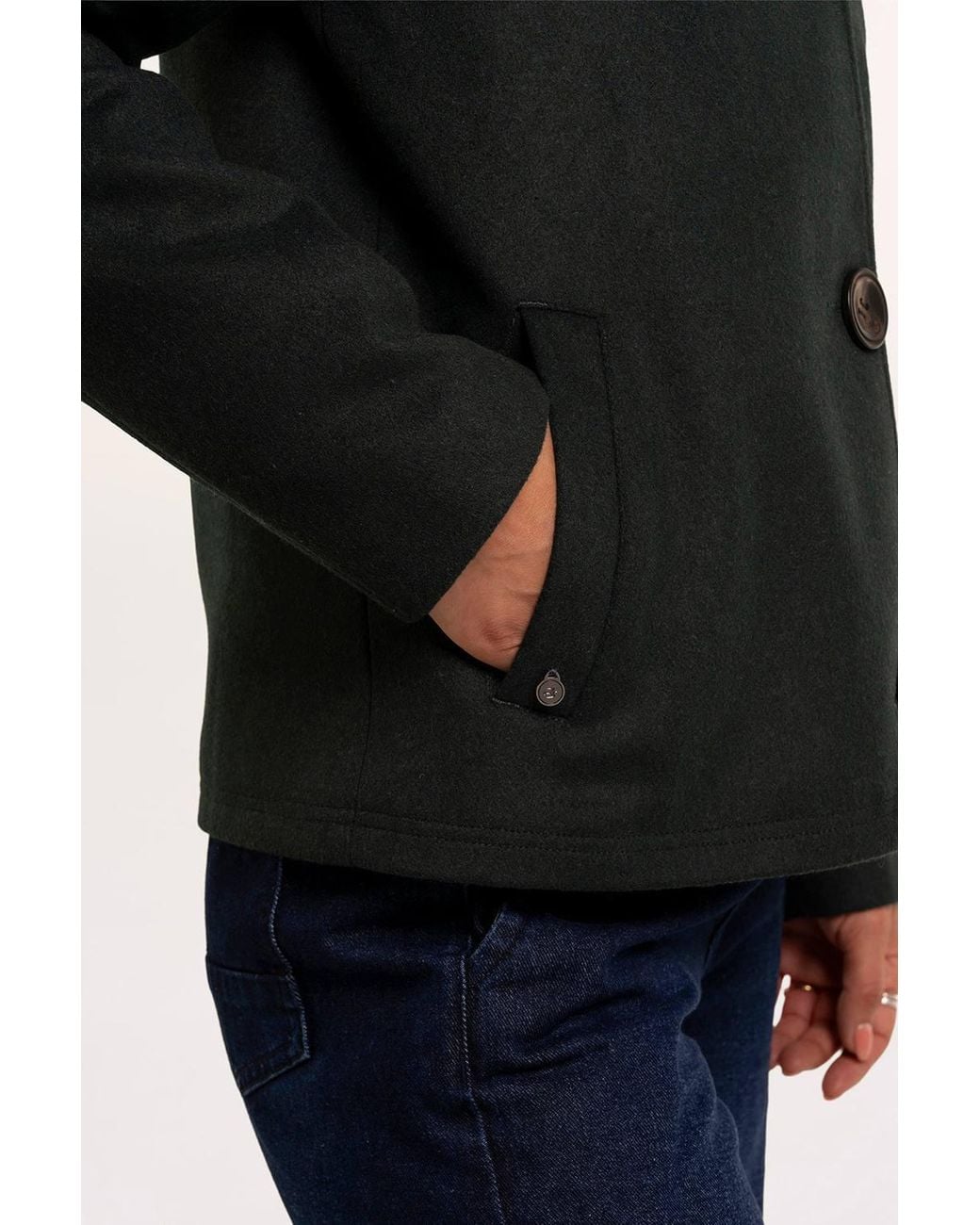 Brakeburn Black Hazel Collared Jacket