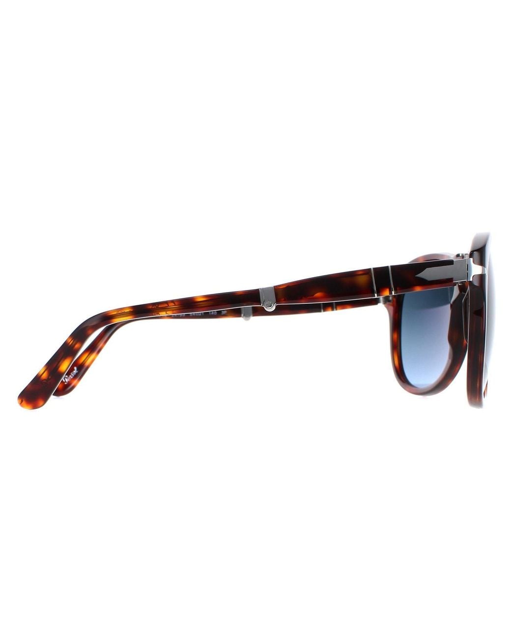 Persol Blue Aviator Havana Gradient Polarized Sunglasses for men